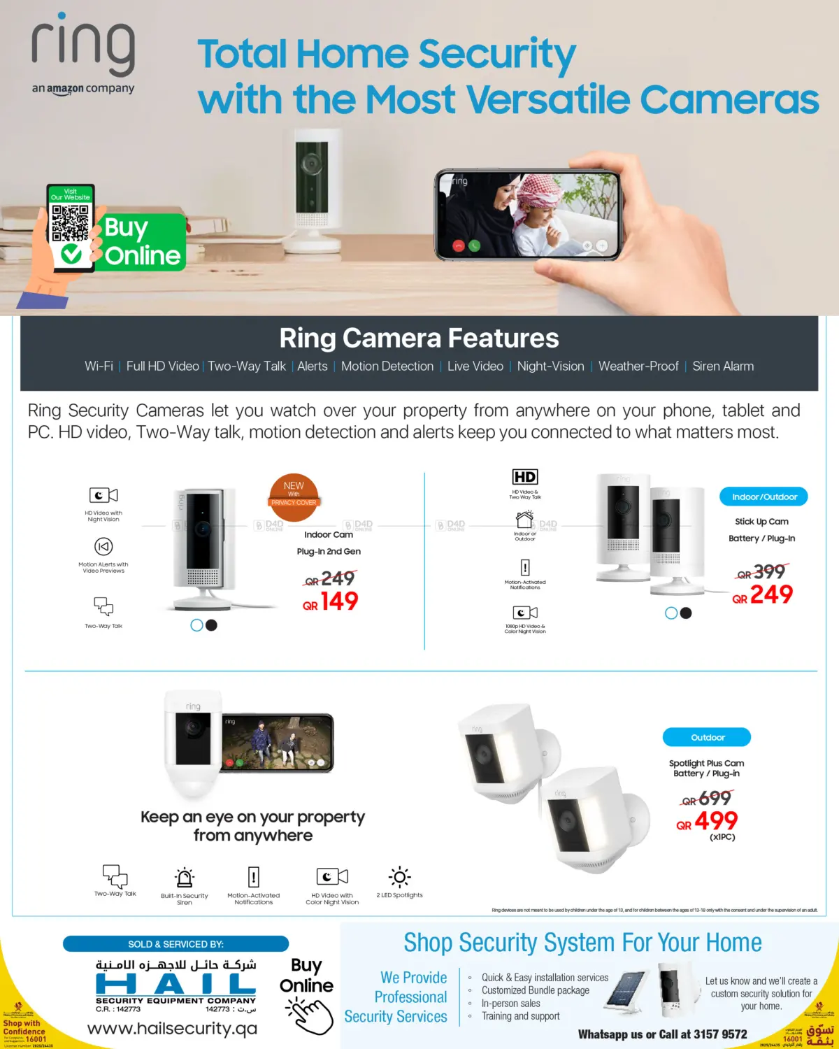 صفحة رقم 2 من Protect Your Home Today with Ring – Shop Now! في تكنو بلو