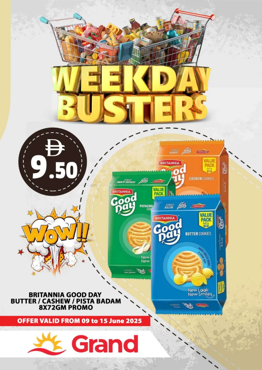 صفحة رقم 1 من Weekday Busters في جراند هايبر ماركت