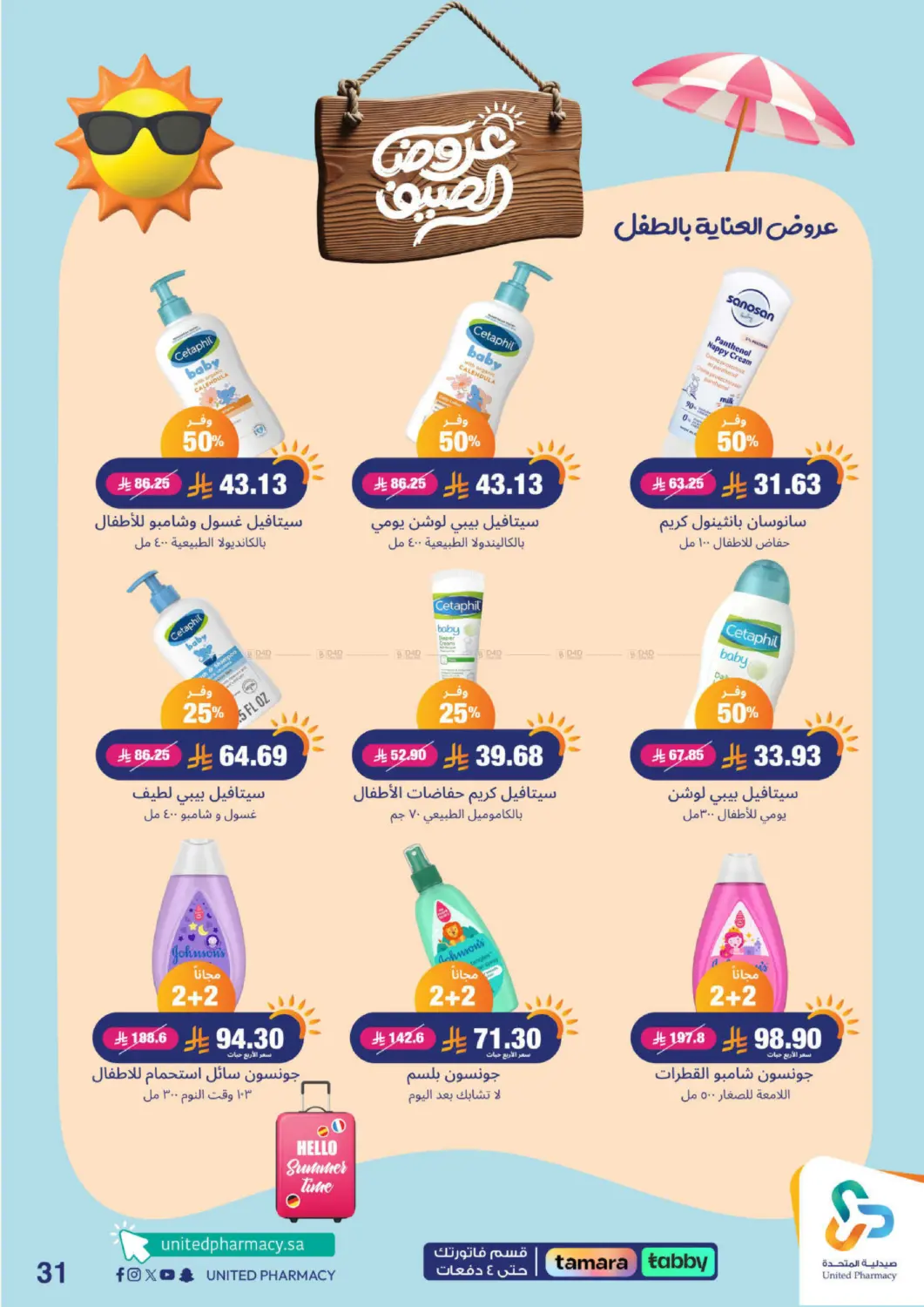 صفحة رقم 32 من Summer Offers في صيدلية المتحدة