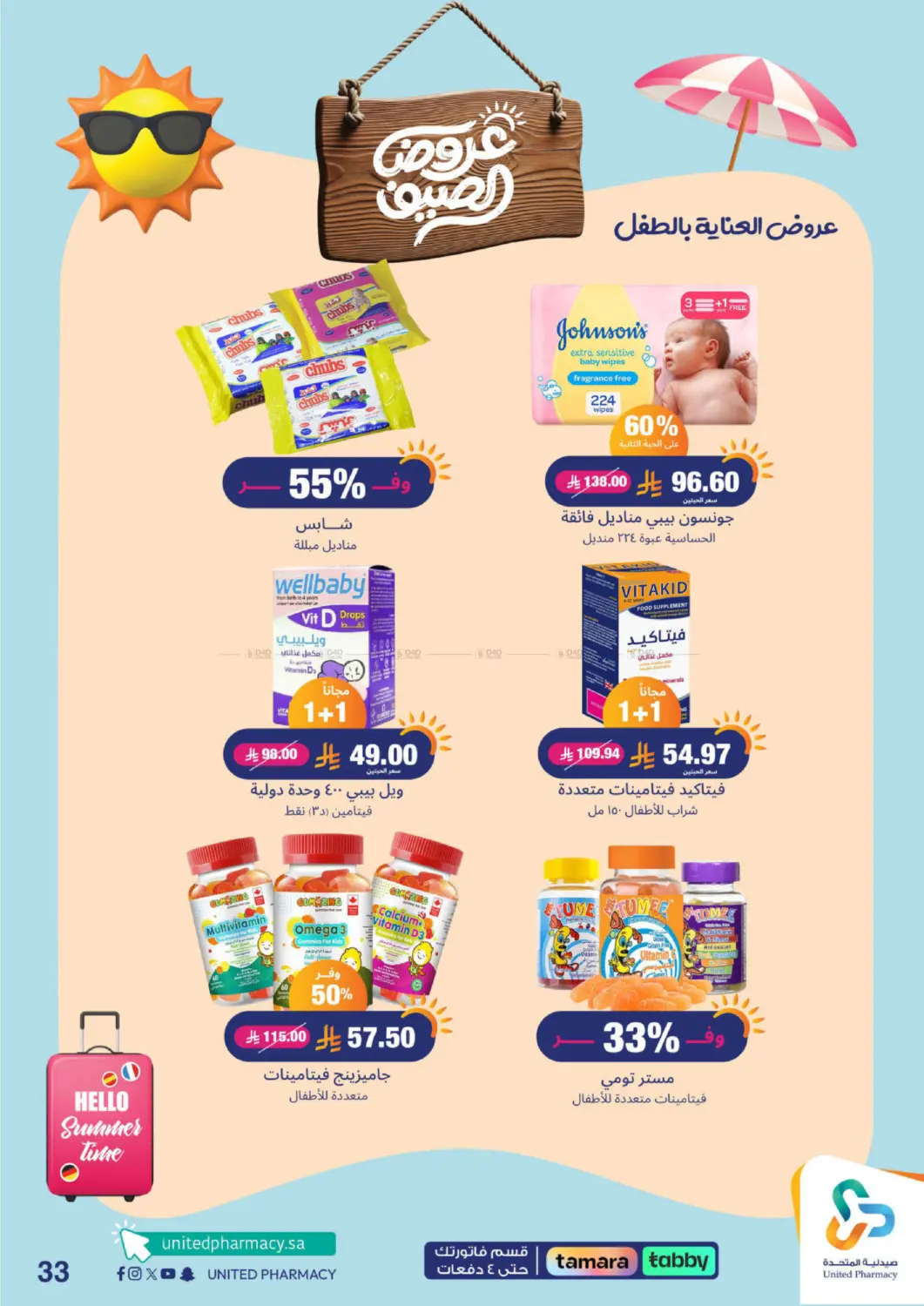 صفحة رقم 34 من Summer Offers في صيدلية المتحدة