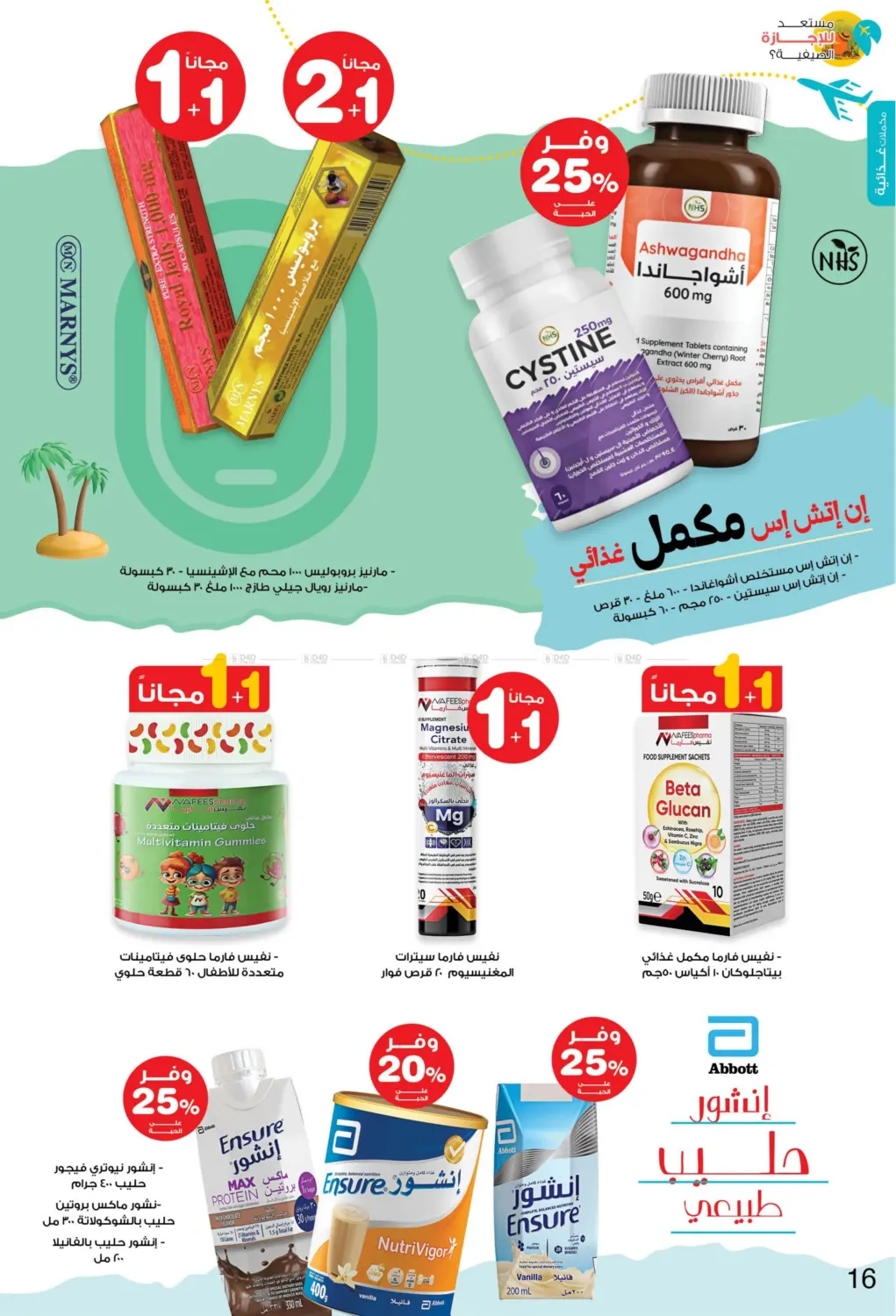 صفحة رقم 16 من Ready For Summer Vacation? في صيدليات انوفا