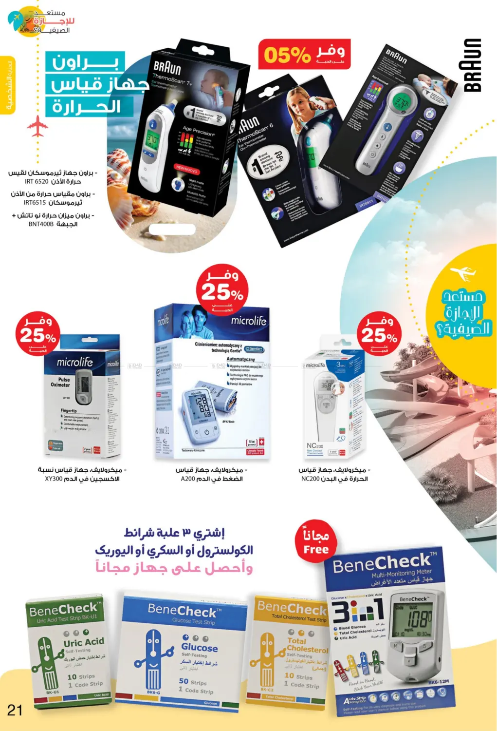 صفحة رقم 21 من Ready For Summer Vacation? في صيدليات انوفا
