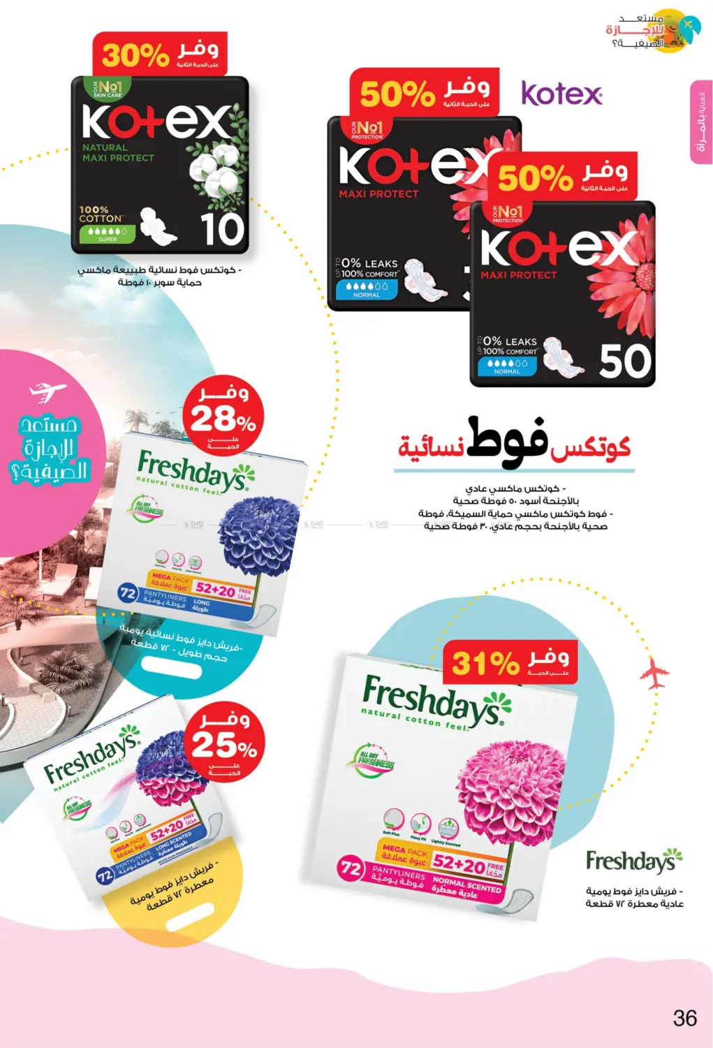 صفحة رقم 36 من Ready For Summer Vacation? في صيدليات انوفا