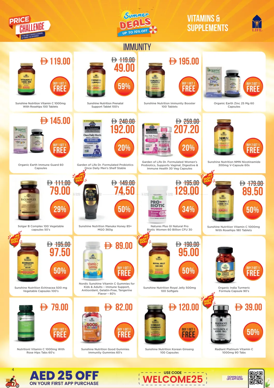 صفحة رقم 4 من Summer Deals Up To 70% Off في صيدلية لايف