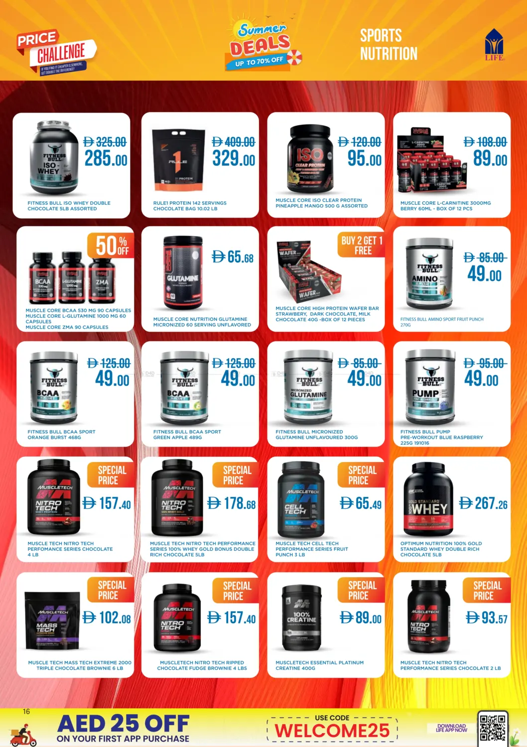 صفحة رقم 16 من Summer Deals Up To 70% Off في صيدلية لايف
