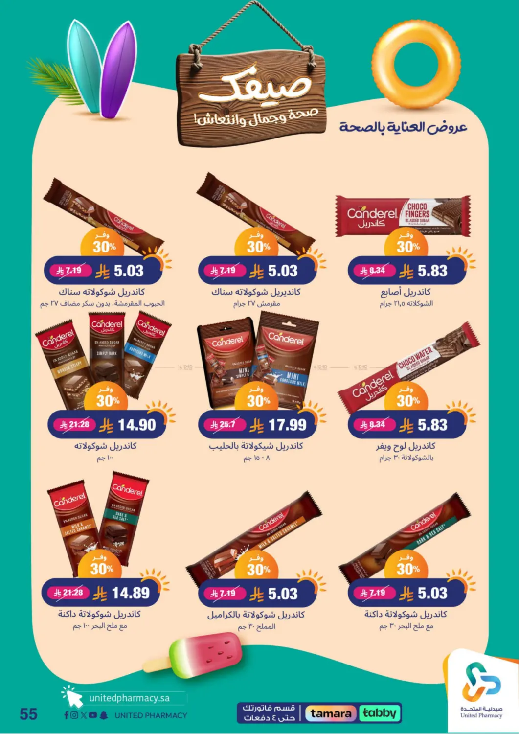 صفحة رقم 55 من Summer Freshness في صيدلية المتحدة