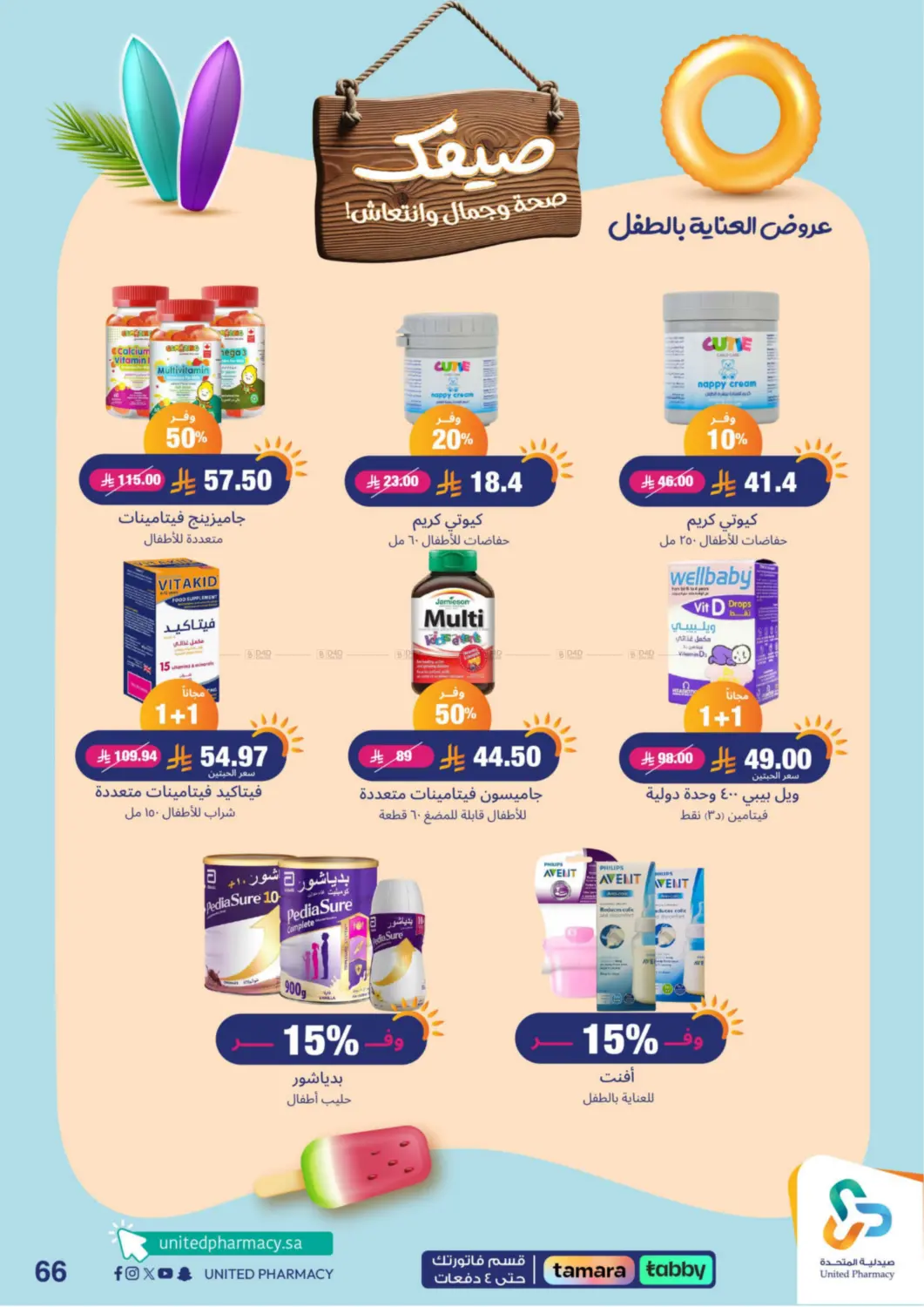صفحة رقم 66 من Summer Freshness في صيدلية المتحدة