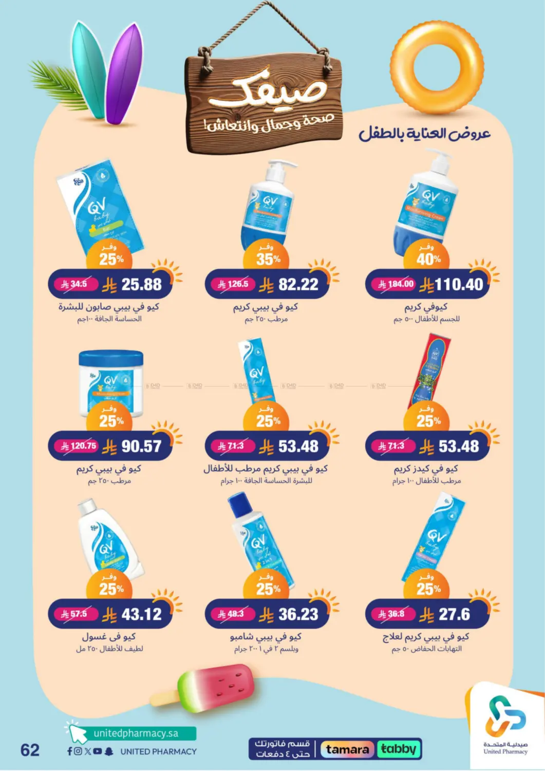 صفحة رقم 62 من Summer Freshness في صيدلية المتحدة