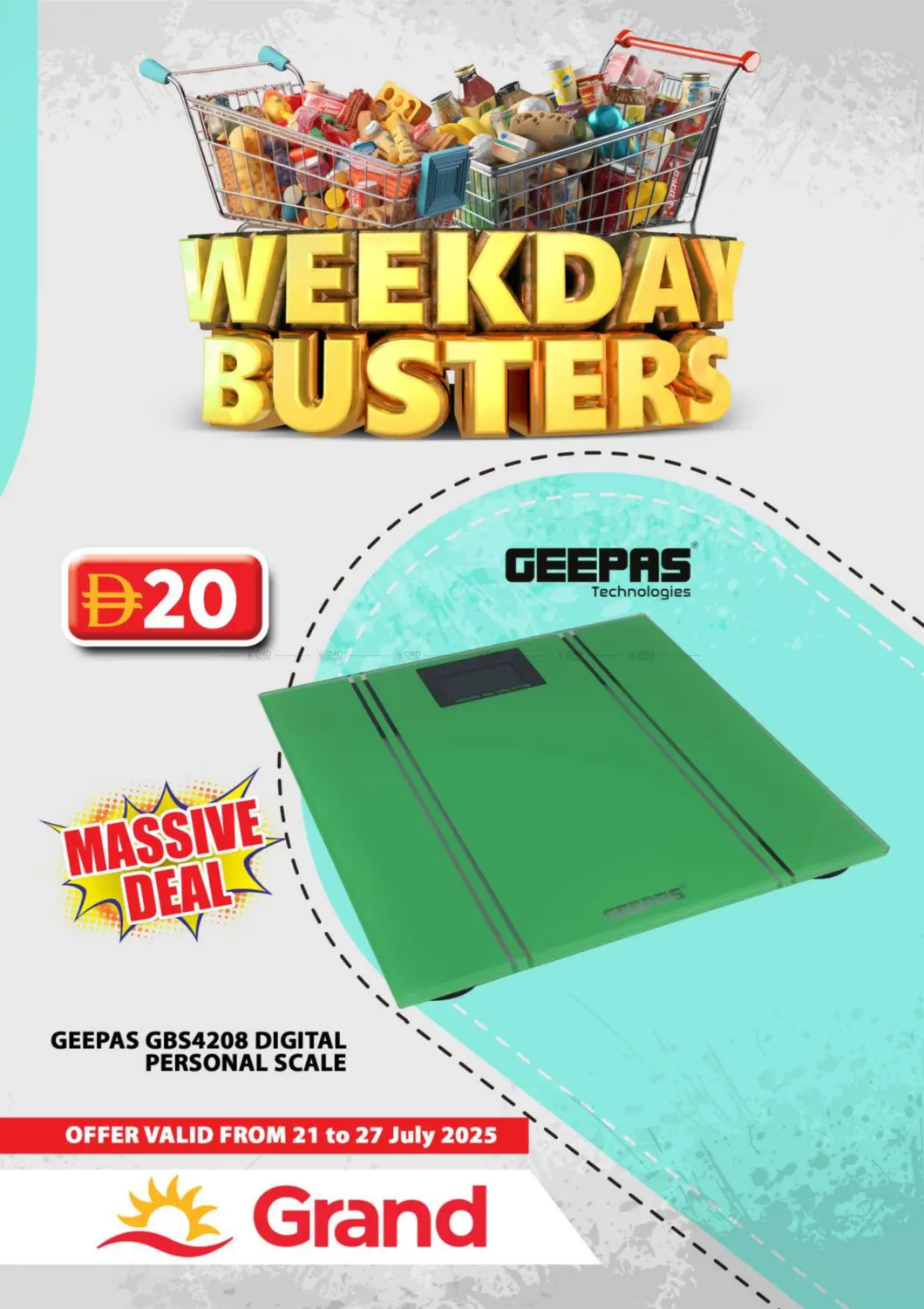صفحة رقم 34 من Weekday Busters في جراند هايبر ماركت