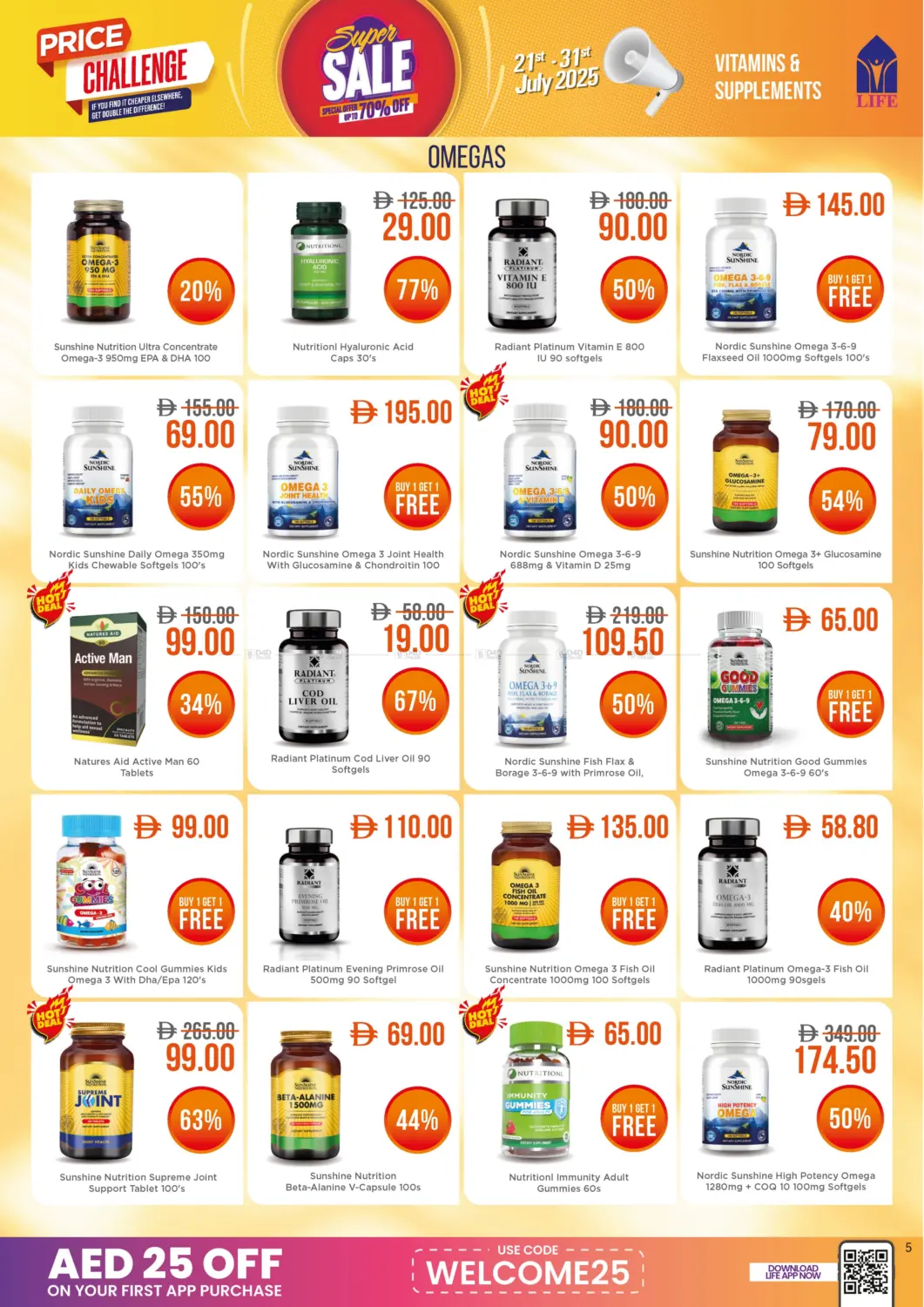 صفحة رقم 5 من Super Sale Special Offer Upto 70% Off في صيدلية لايف