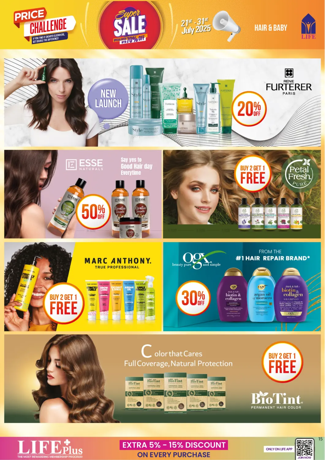 صفحة رقم 15 من Super Sale Special Offer Upto 70% Off في صيدلية لايف