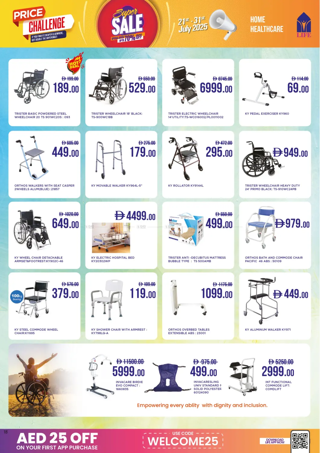 صفحة رقم 18 من Super Sale Special Offer Upto 70% Off في صيدلية لايف