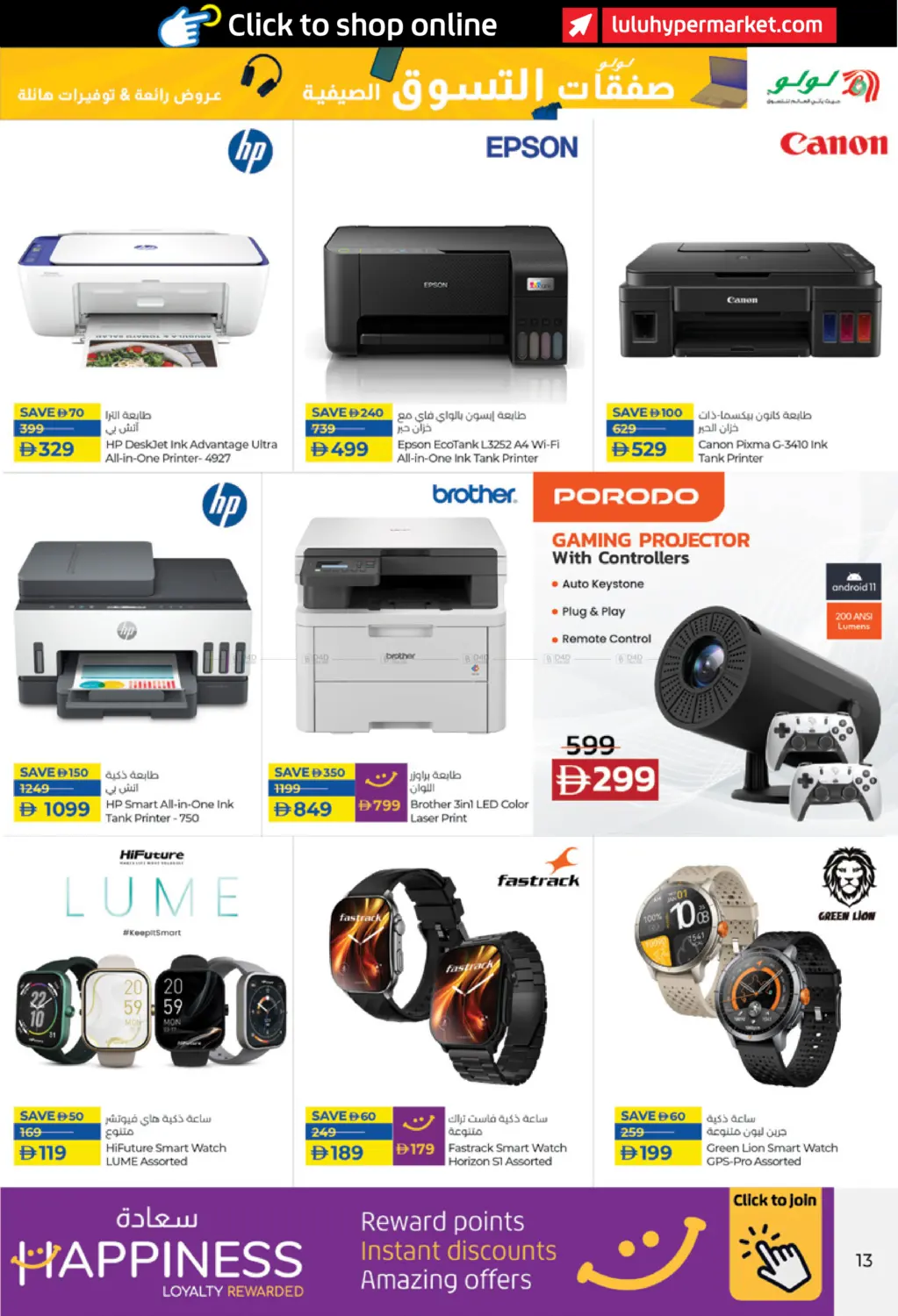 صفحة رقم 13 من Summer Shopping Deals في لولو هايبرماركت