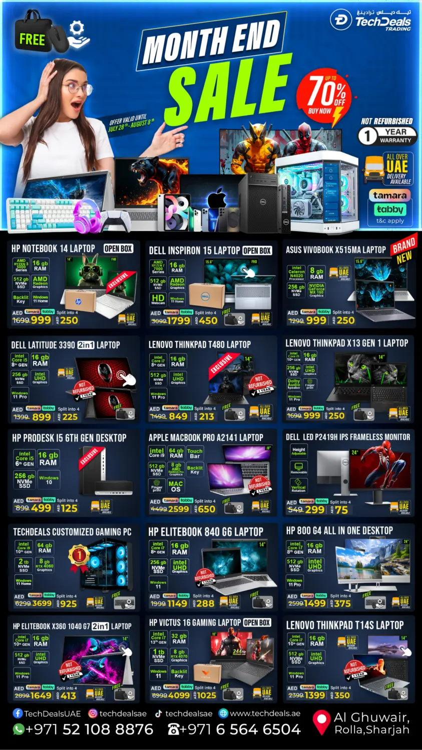 صفحة رقم 1 من Month End Sale في تيك ديلس ترادينغ