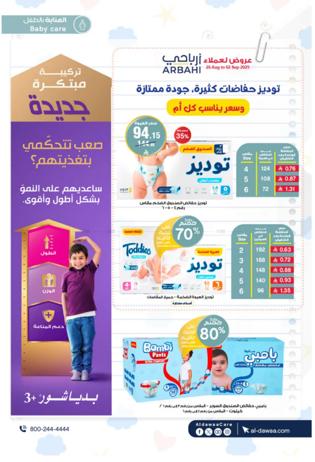 صفحة رقم 73 من كل بداية تستاهل هدية في صيدليات الدواء