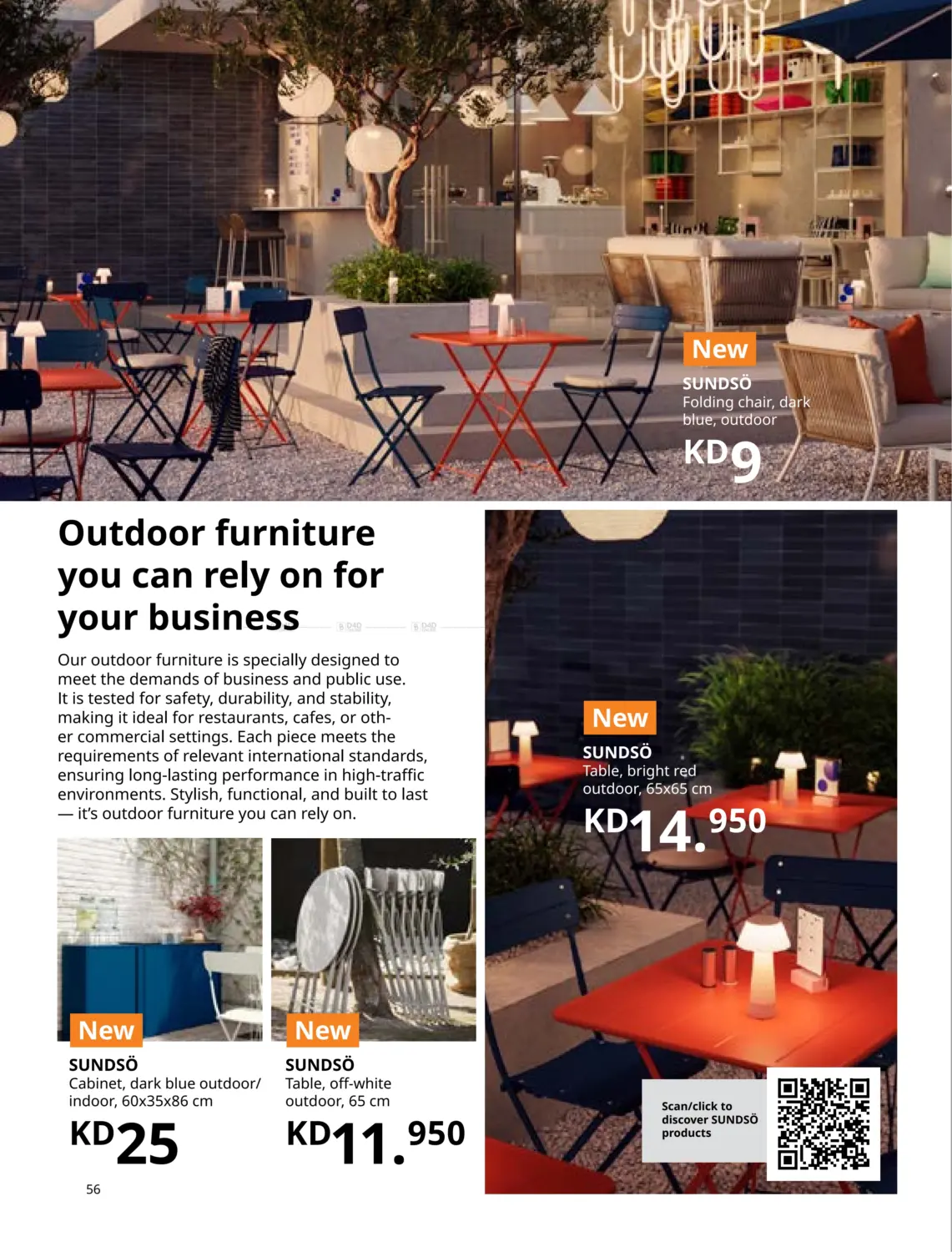 صفحة رقم 56 من Outdoor Living في ايكيا