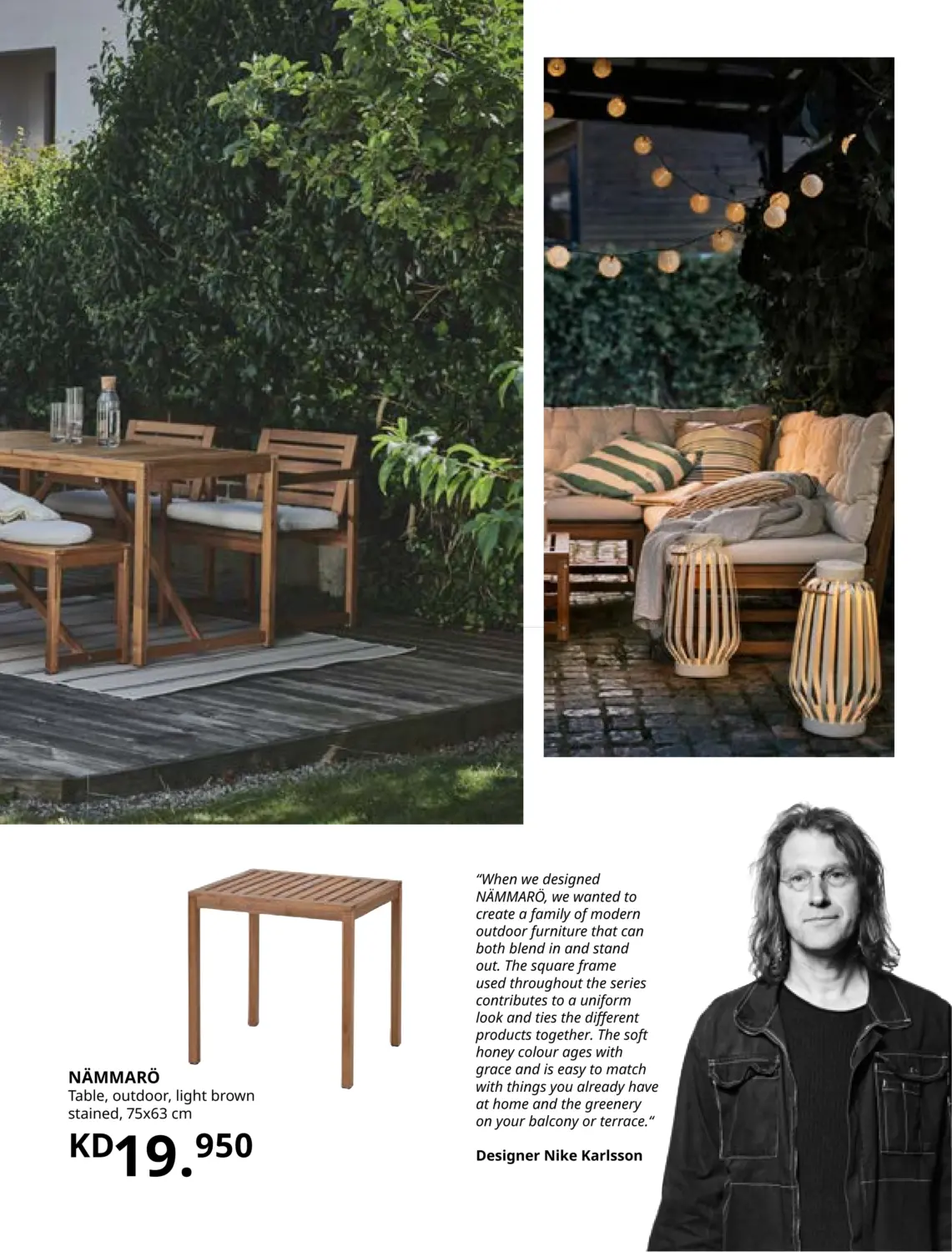 صفحة رقم 23 من Outdoor Living في ايكيا