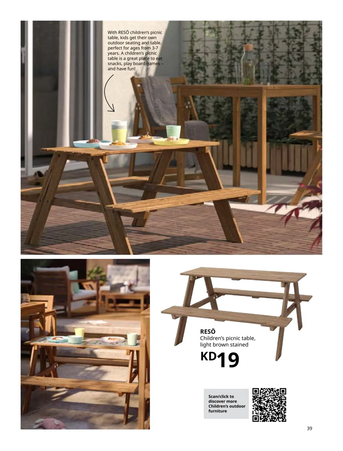 صفحة رقم 39 من Outdoor Living في ايكيا