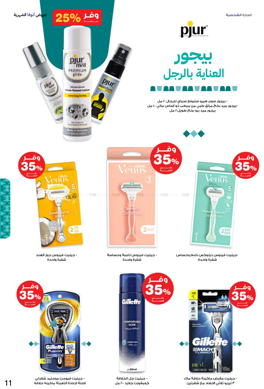 صفحة رقم 11 من Special Offer في صيدليات انوفا