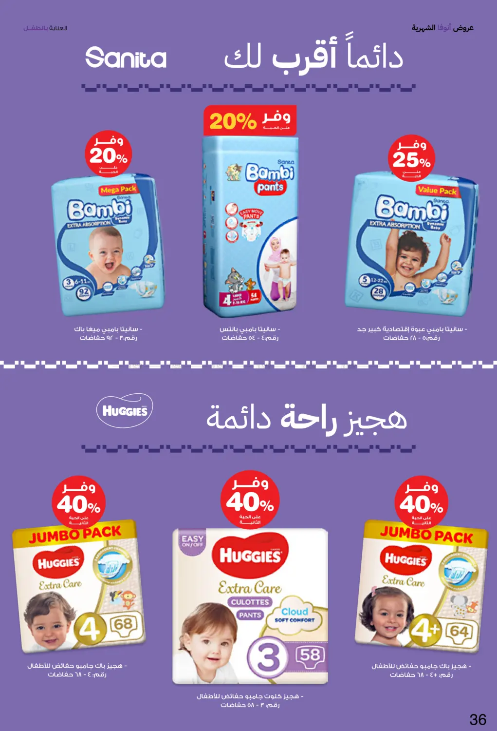 صفحة رقم 36 من Special Offer في صيدليات انوفا