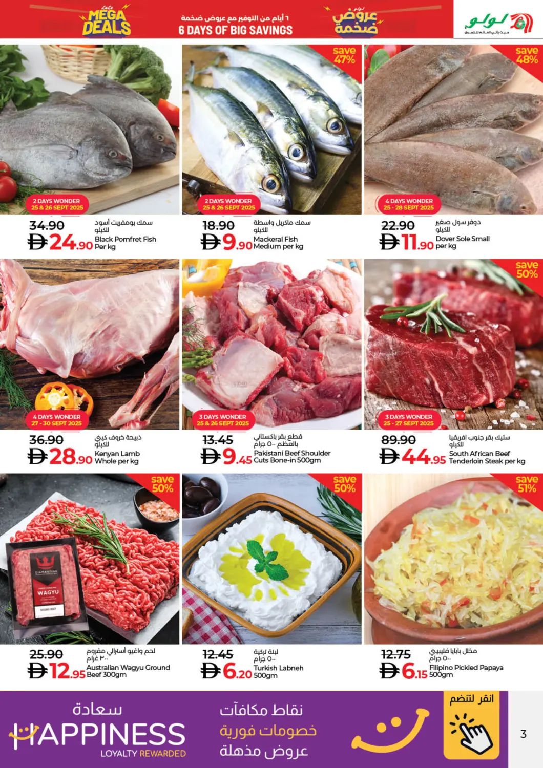 صفحة رقم 3 من Mega Deals في لولو هايبرماركت
