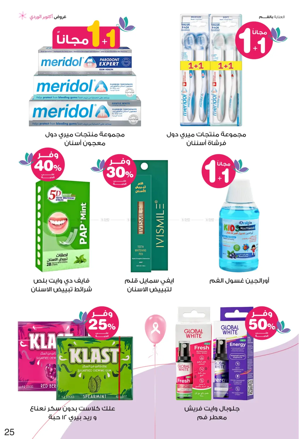 صفحة رقم 25 من Breast Cancer Awareness Month في صيدليات انوفا