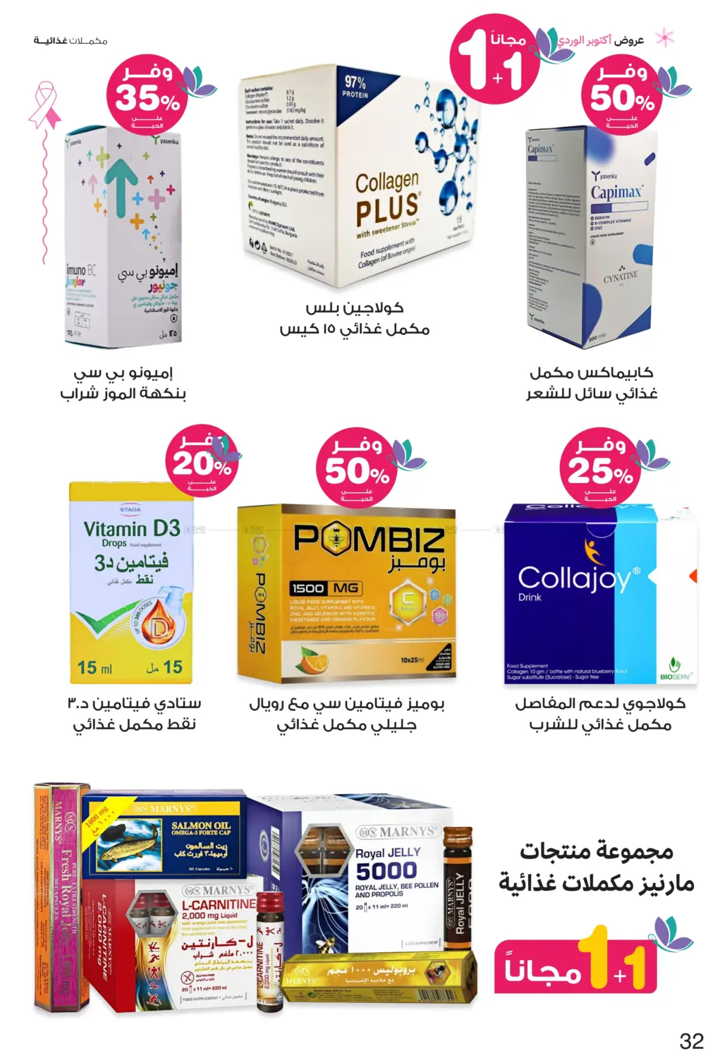 صفحة رقم 32 من Breast Cancer Awareness Month في صيدليات انوفا