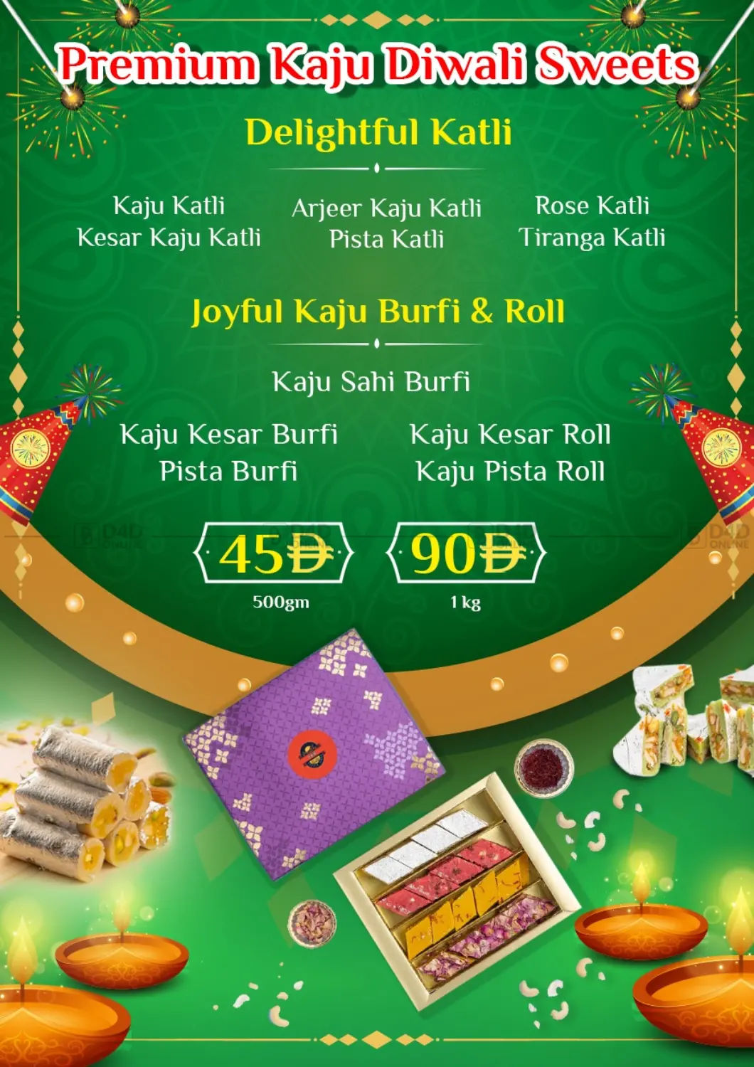 صفحة رقم 5 من Sweeten Your Diwali,Bite By Bite في مطعم ياشباتي شات