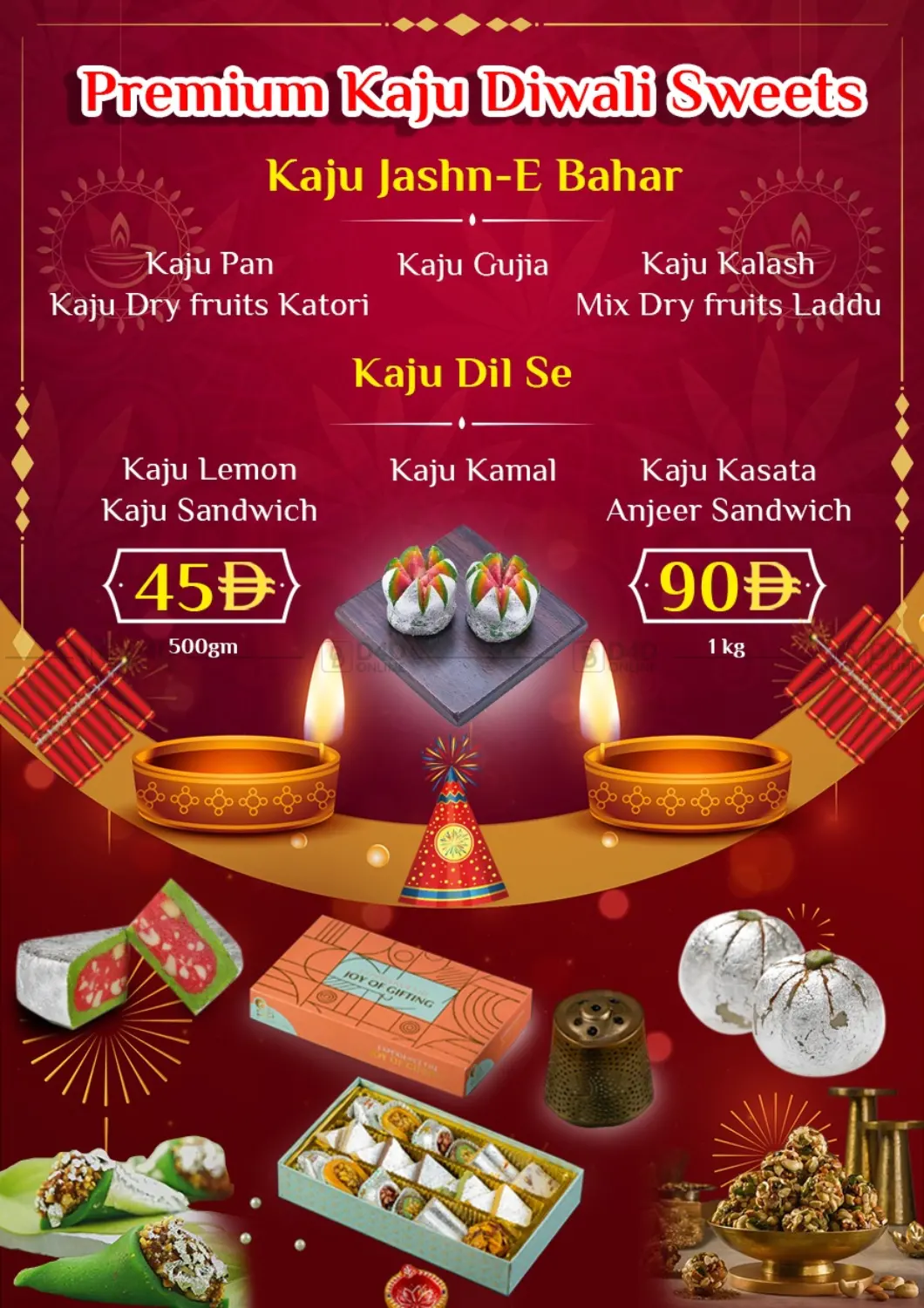 صفحة رقم 4 من Sweeten Your Diwali,Bite By Bite في مطعم ياشباتي شات