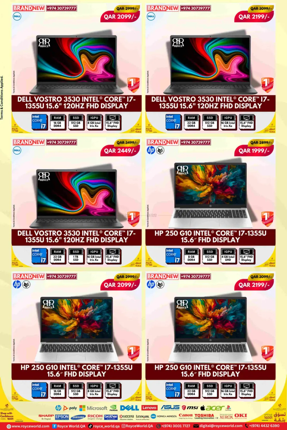 صفحة رقم 7 من Brand New and Used Laptops في رويس العالمية للتجارة والخدمات