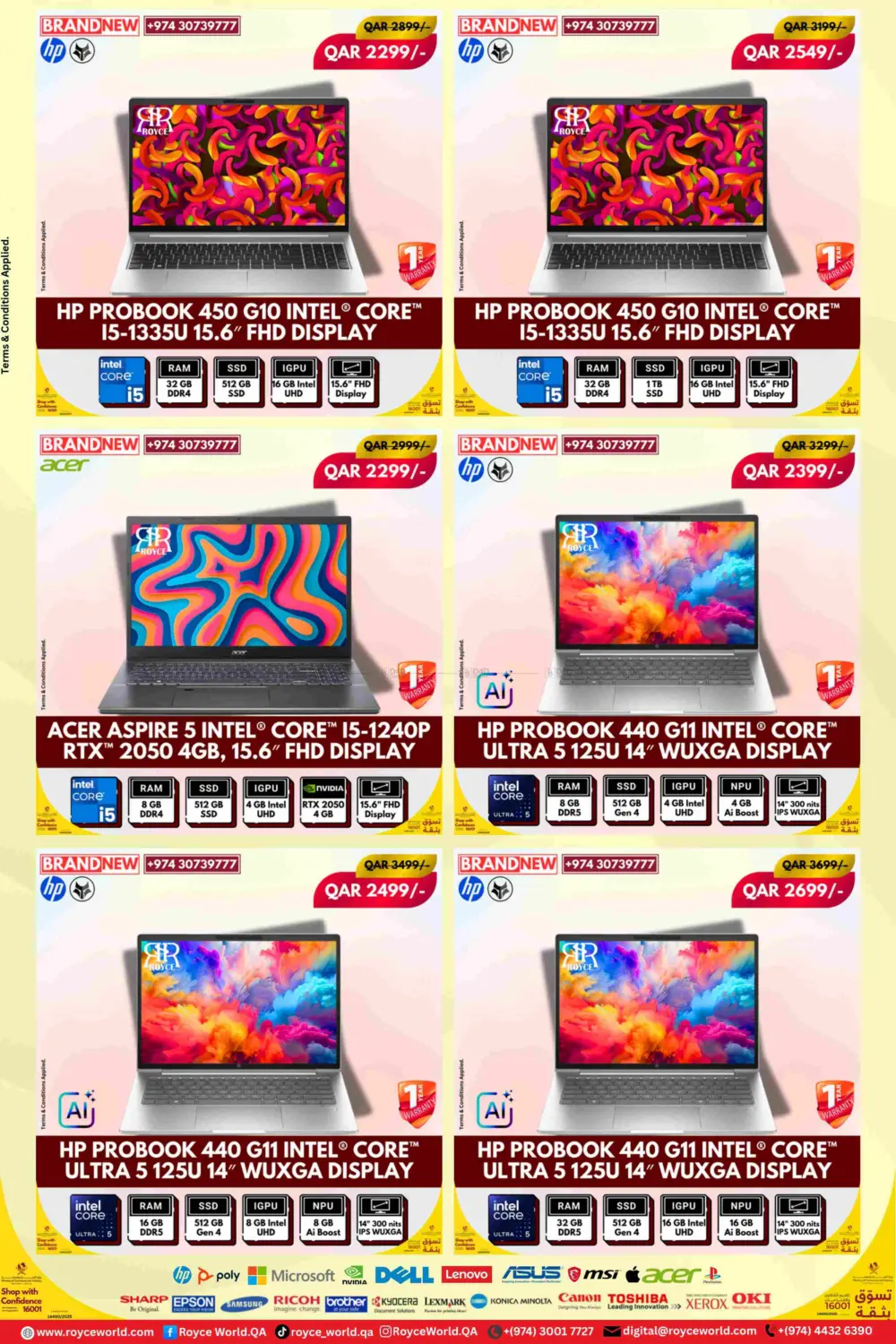 صفحة رقم 9 من Brand New and Used Laptops في رويس العالمية للتجارة والخدمات