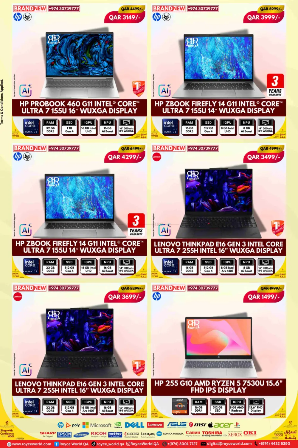 صفحة رقم 12 من Brand New and Used Laptops في رويس العالمية للتجارة والخدمات