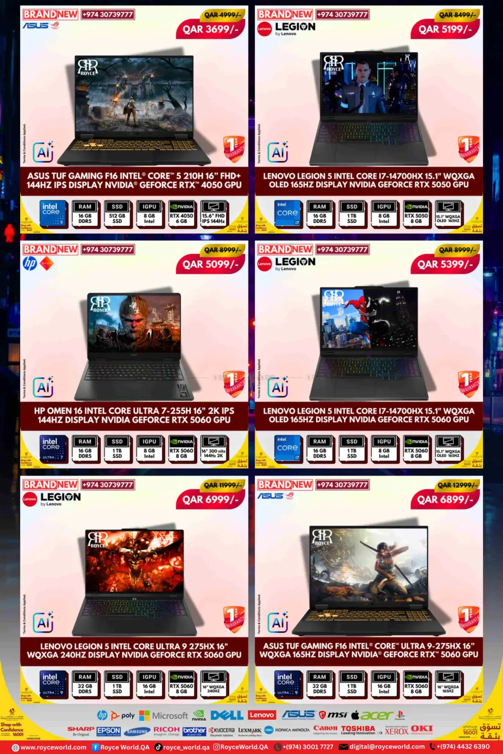 صفحة رقم 17 من Brand New and Used Laptops في رويس العالمية للتجارة والخدمات