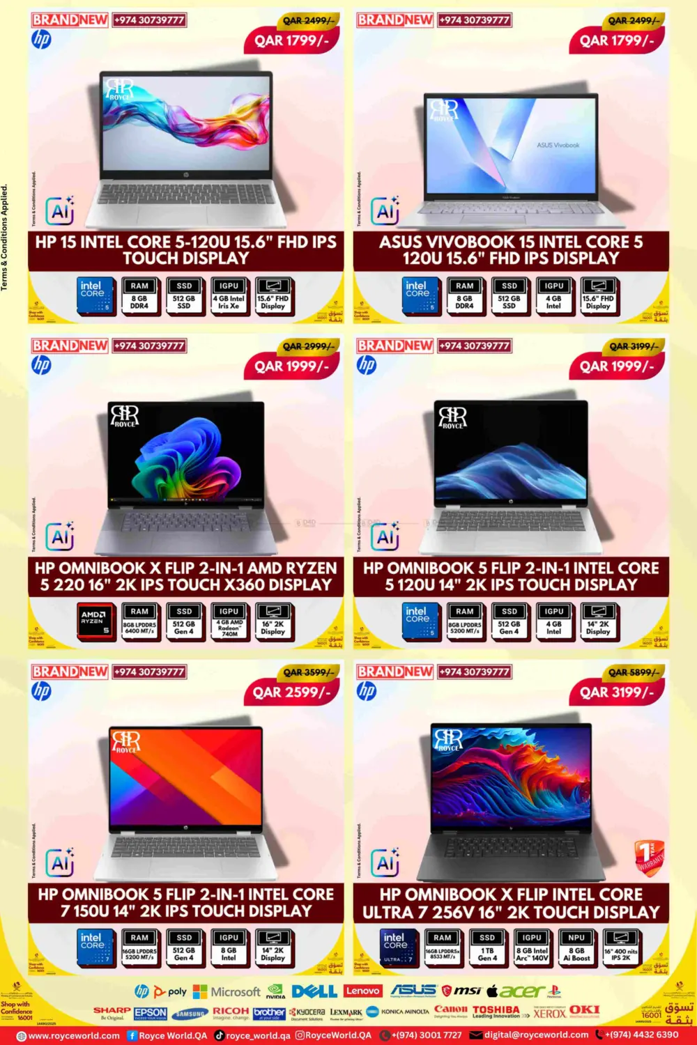 صفحة رقم 13 من Brand New and Used Laptops في رويس العالمية للتجارة والخدمات