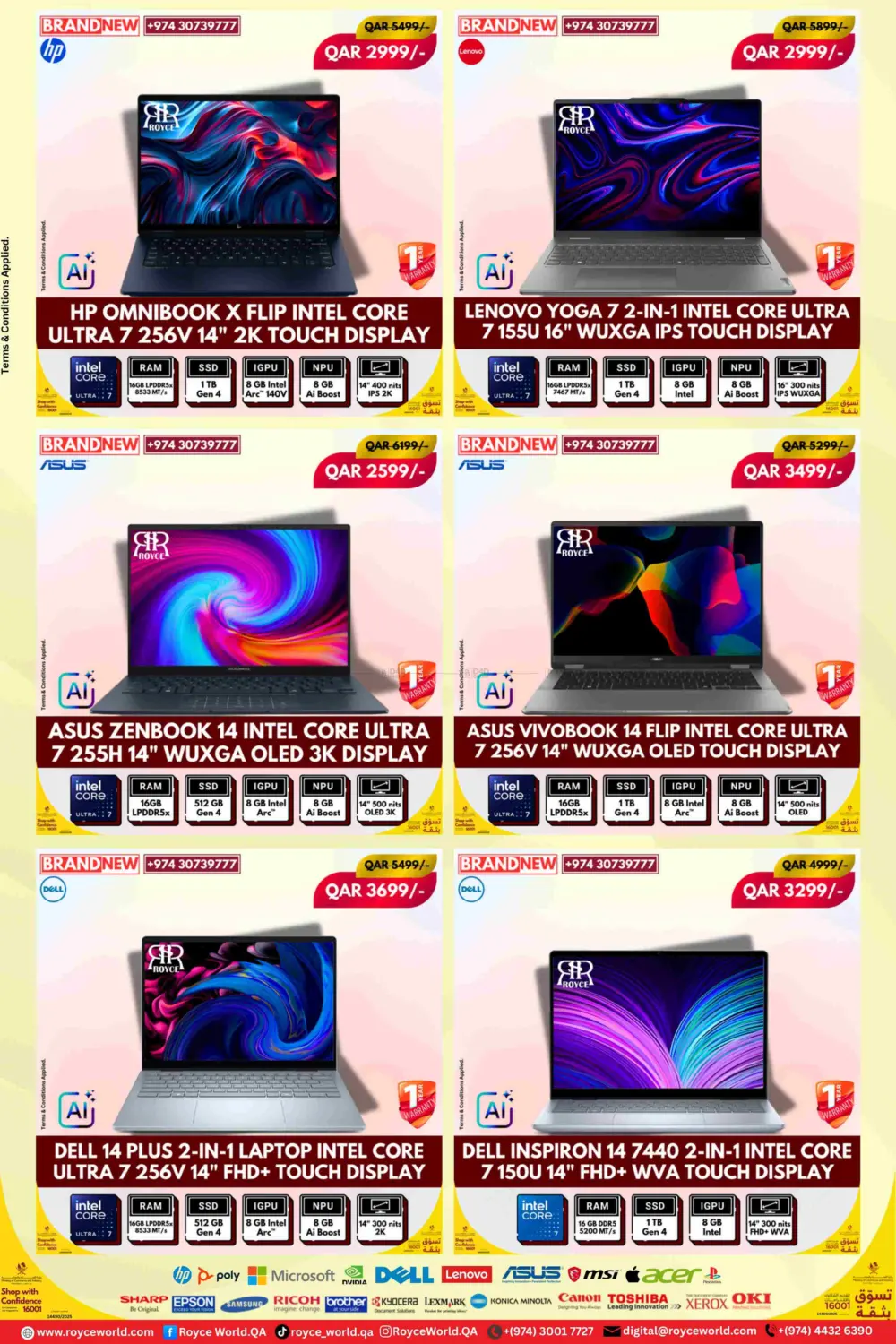 صفحة رقم 14 من Brand New and Used Laptops في رويس العالمية للتجارة والخدمات