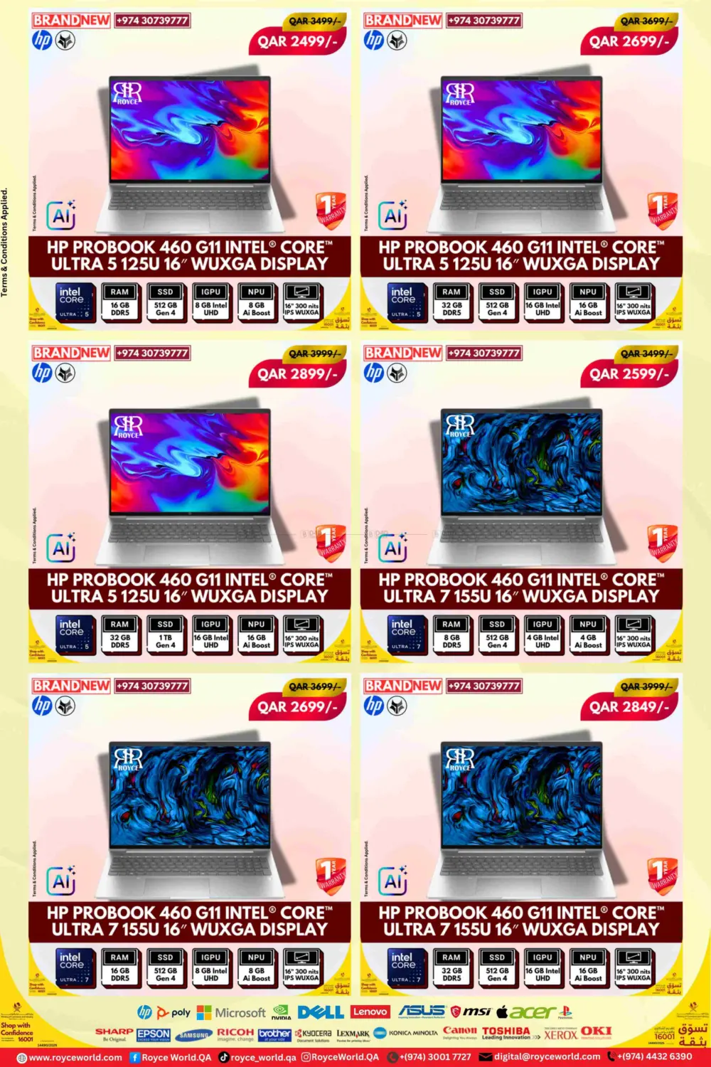 صفحة رقم 11 من Brand New and Used Laptops في رويس العالمية للتجارة والخدمات