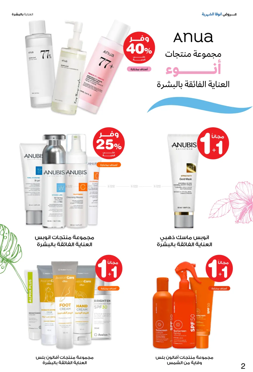 صفحة رقم 2 من عروض انوفا الشهرية في صيدليات انوفا