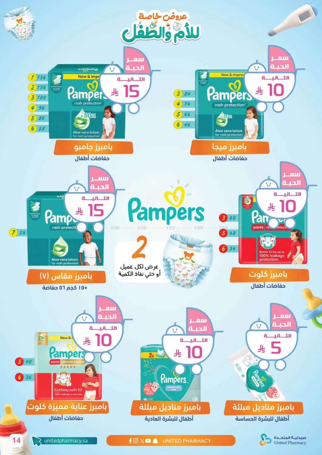 صفحة رقم 15 من عروض خاصة للأم والطفل في صيدلية المتحدة
