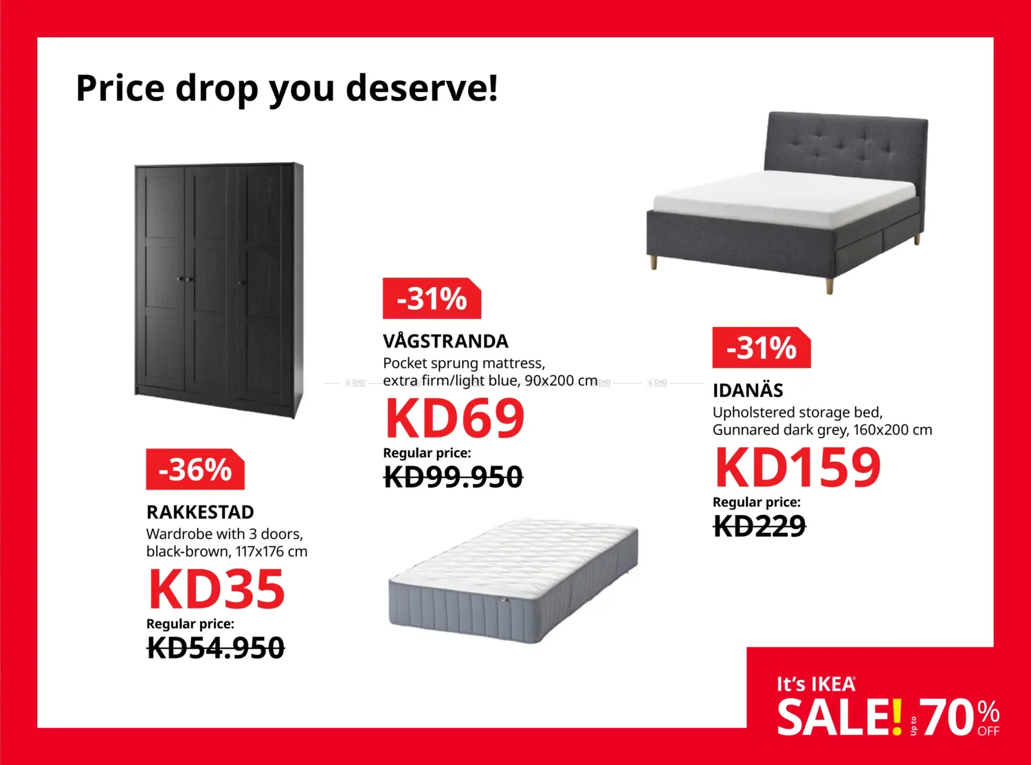 صفحة رقم 11 من It's IKEA Sale! Upto 70% Off في ايكيا
