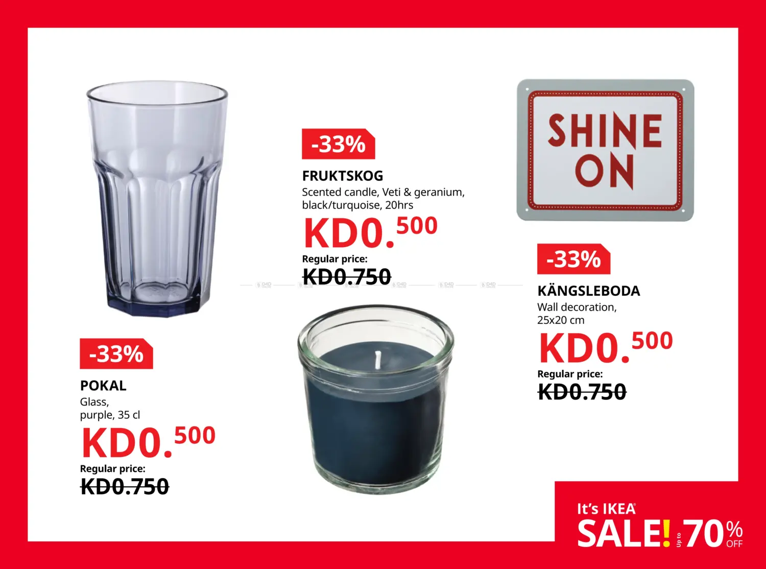 صفحة رقم 25 من It's IKEA Sale! Upto 70% Off في ايكيا