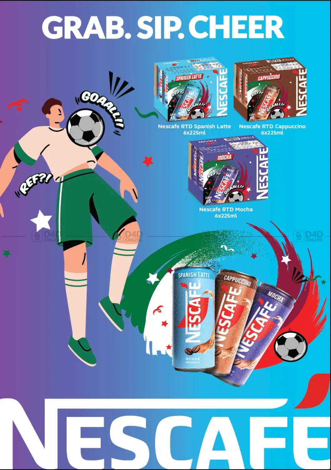 صفحة رقم 1 من Grab. Sip.Cheer في كارفور