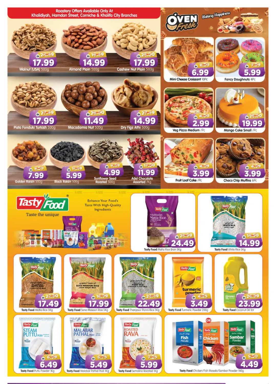 صفحة رقم 5 من Shawamekh, Kalifa city,Khalidiyah, Hamdan Street, Corniche, Tourist Club في هايبر ماركت المدينة