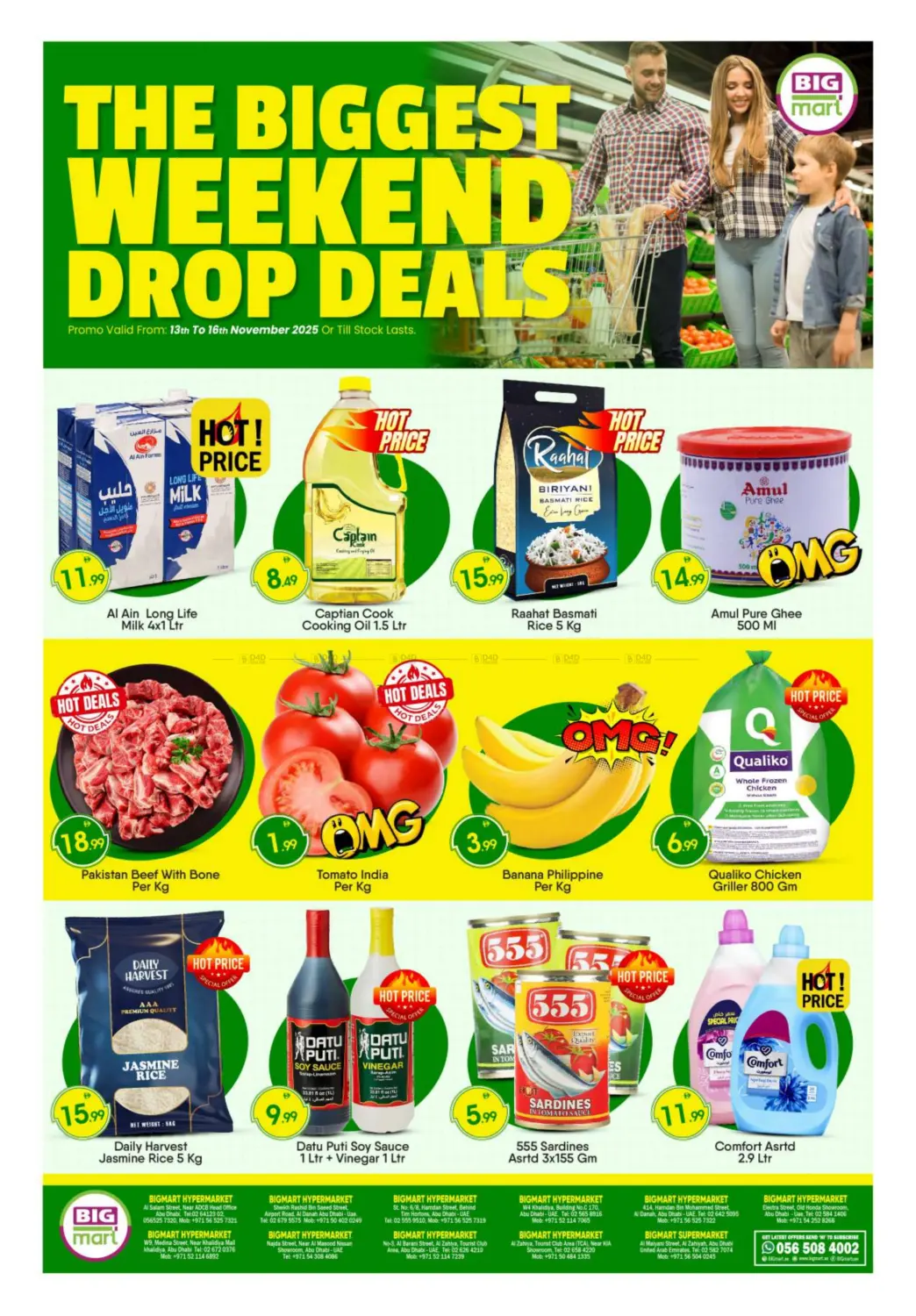 صفحة رقم 1 من The Biggest Weekend Drop Deals في بيج مارت