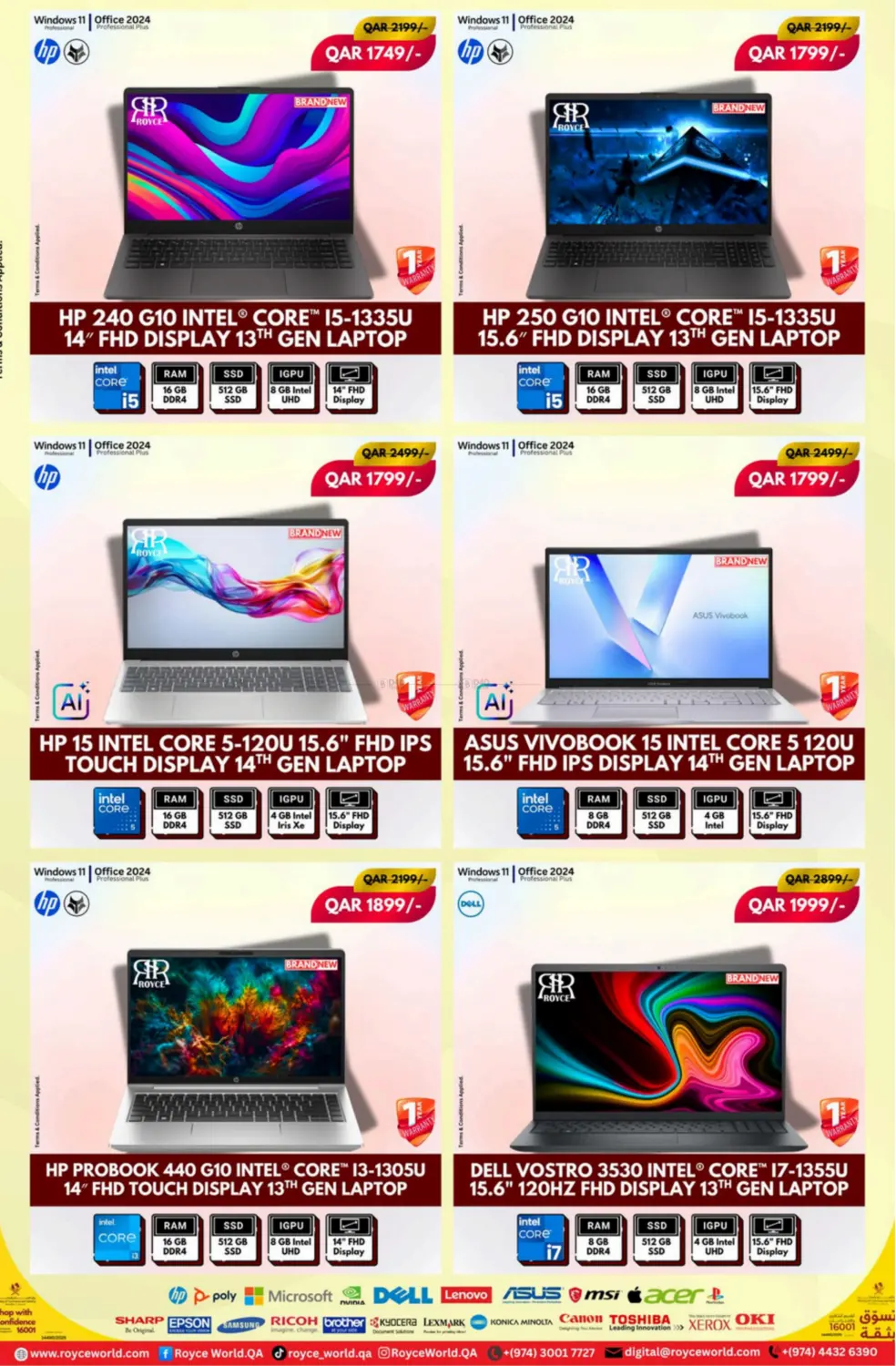 صفحة رقم 5 من عروض جديدة على لابتوب في رويس العالمية للتجارة والخدمات