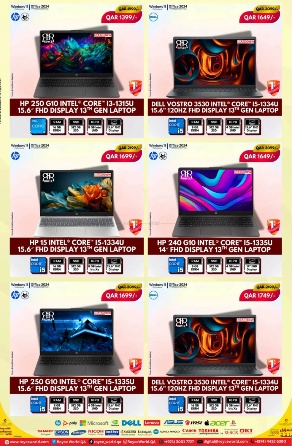 صفحة رقم 4 من عروض جديدة على لابتوب في رويس العالمية للتجارة والخدمات