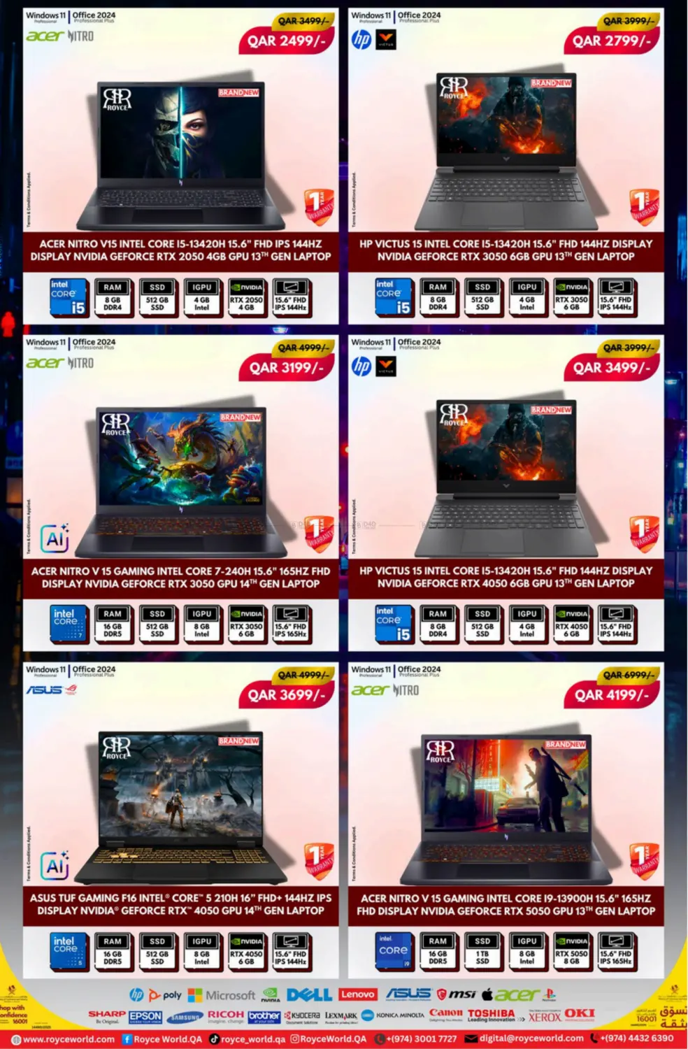 صفحة رقم 11 من عروض جديدة على لابتوب في رويس العالمية للتجارة والخدمات