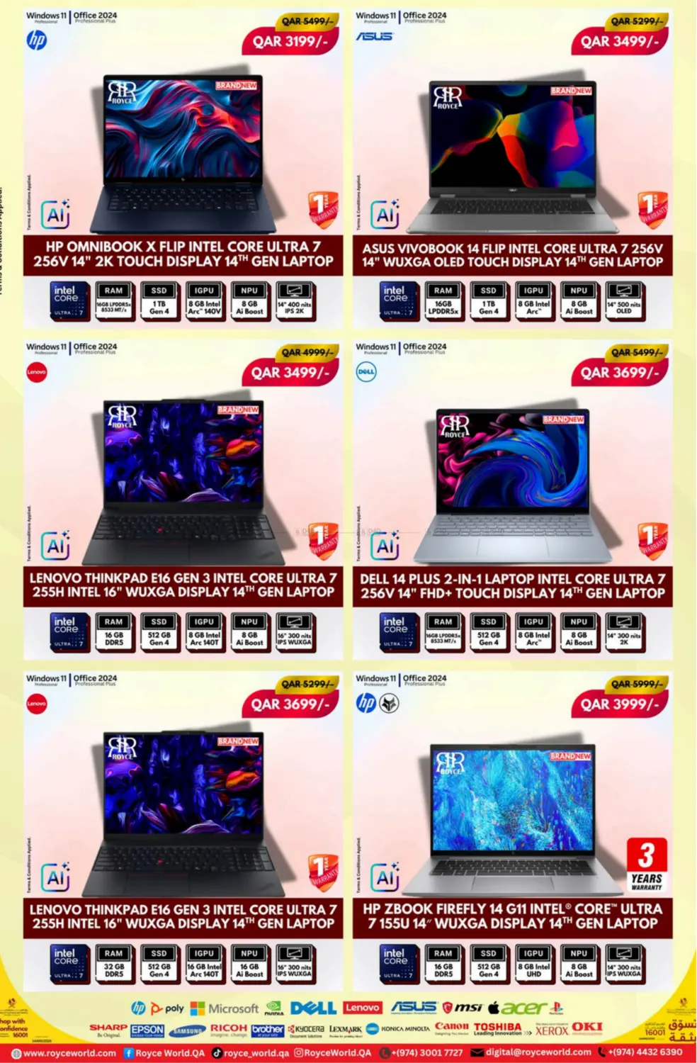 صفحة رقم 10 من عروض جديدة على لابتوب في رويس العالمية للتجارة والخدمات