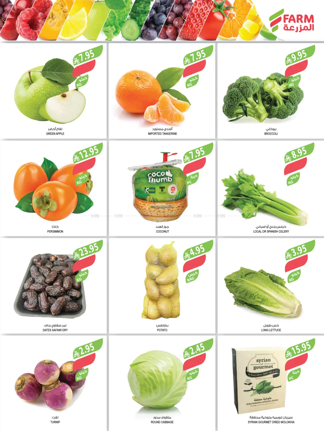 صفحة رقم 2 من مهرجان الخضروات والفواكه في المزرعة