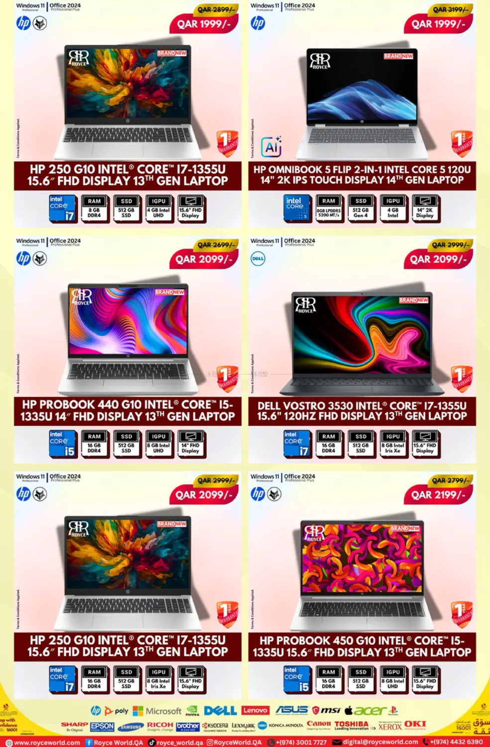 صفحة رقم 6 من Laptop Offers في رويس العالمية للتجارة والخدمات