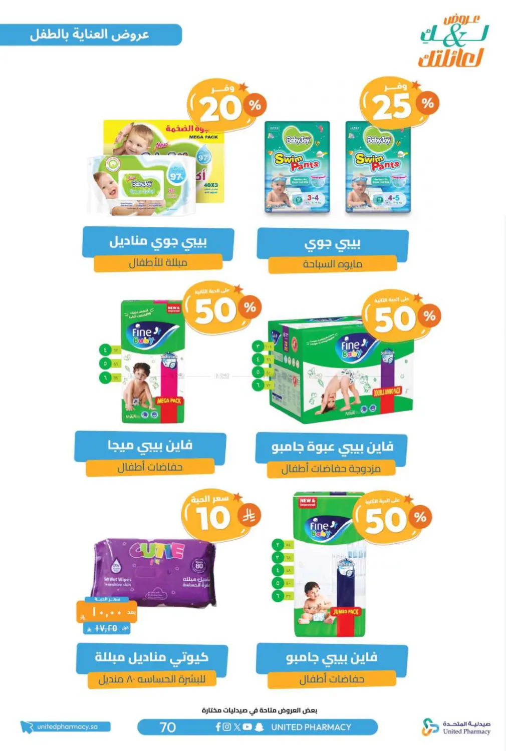صفحة رقم 72 من عروض لك ولعائلتك في صيدلية المتحدة